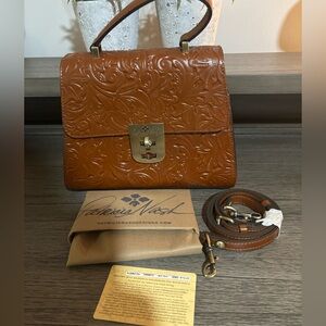 Patricia Nash Hand Stamped Leather Bag